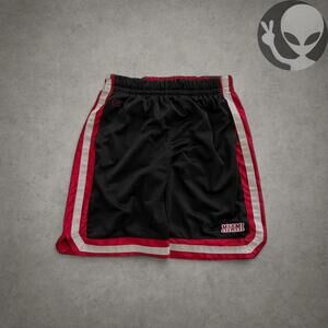 Miami Athletics Basketball Shorts medium black red
